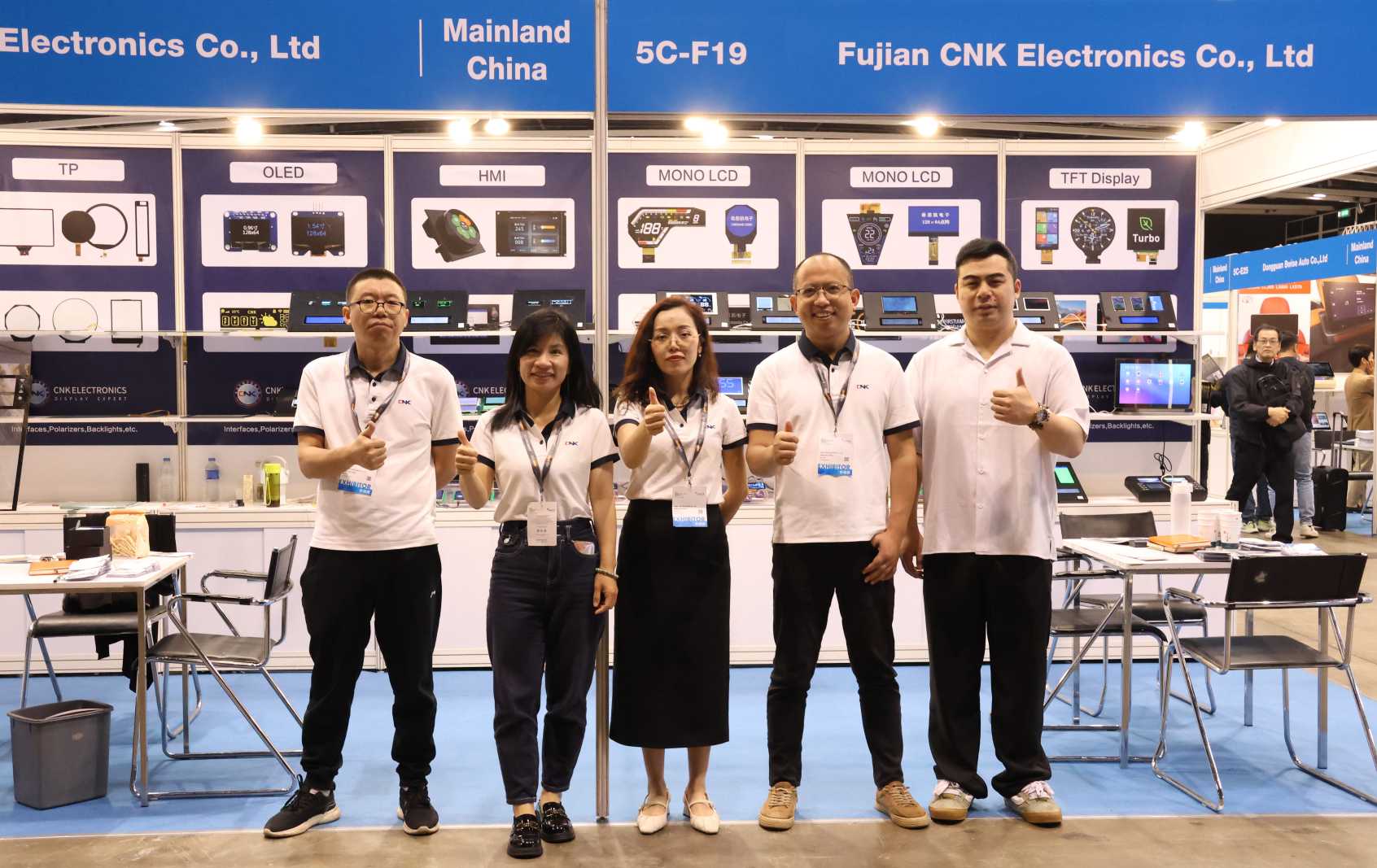 CNK Electronics فن آوری های نوآورانه نمایشگر را در نمایشگاه بهار الکترونیک هنگ کنگ 2025 به نمایش گذاشت