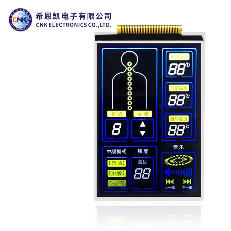 7 نمایشگر LCD بخش